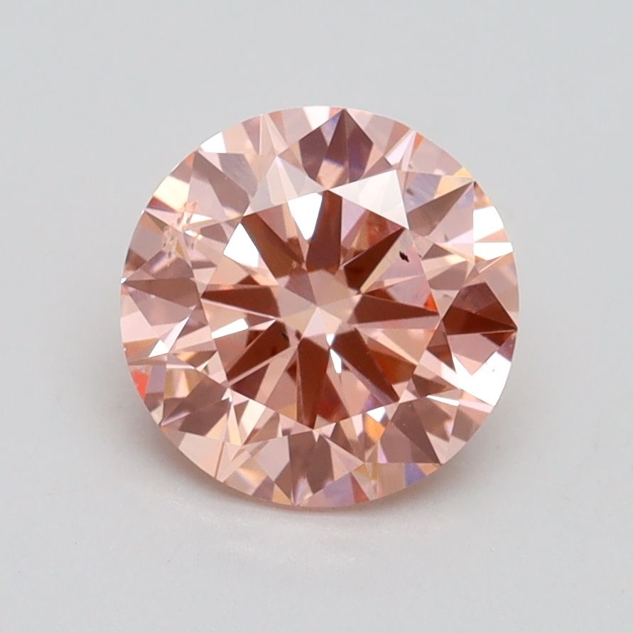 Round Fancy Intense Pink Lab-grown Diamond 1.6ct SI1 loose diamond