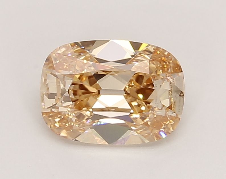 Cushion Fancy Brownish Orange Lab-grown Diamond 1.56ct VS1 loose diamond