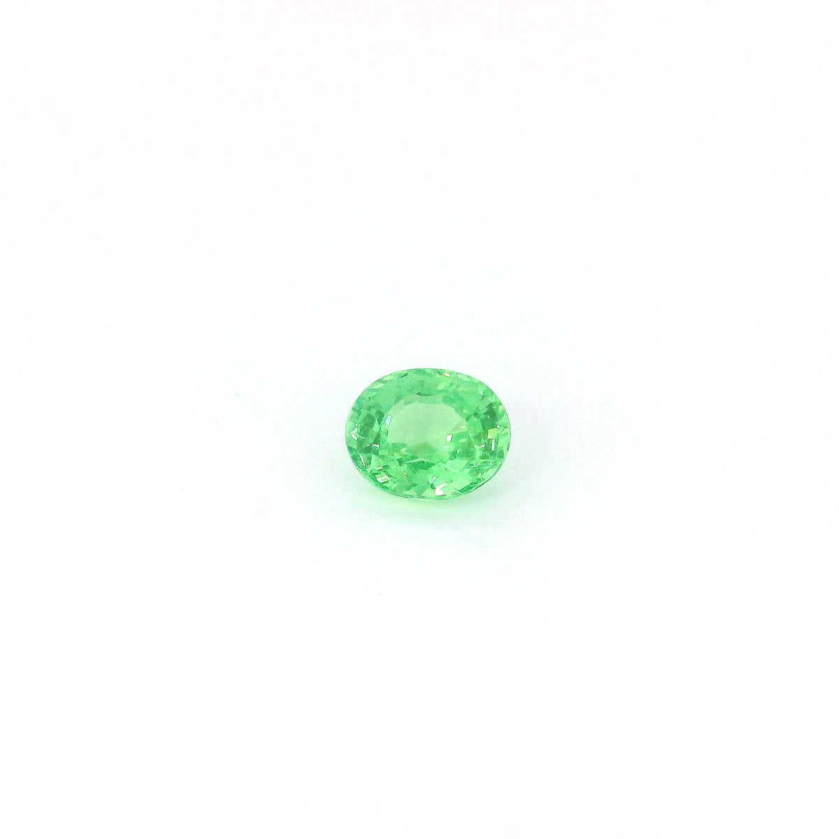 Oval Green Garnet 0.45ct loose gemstone
