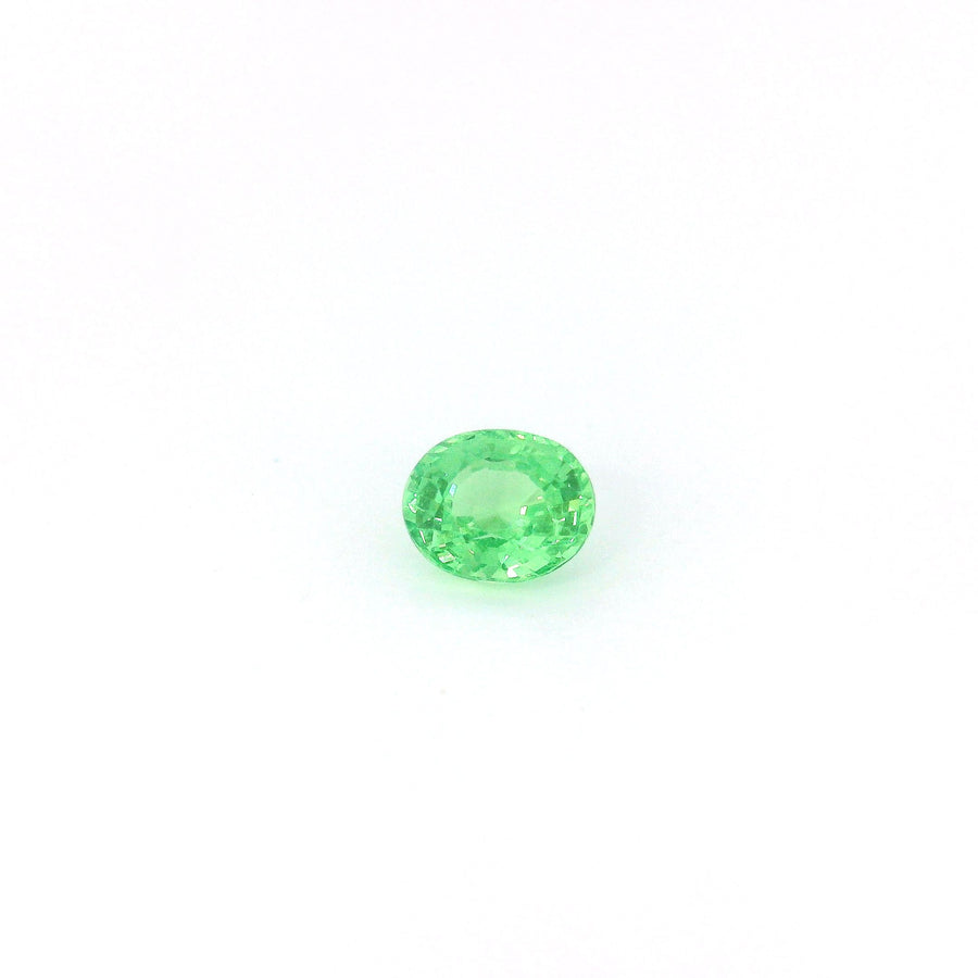 Oval Green Garnet 0.45ct loose gemstone