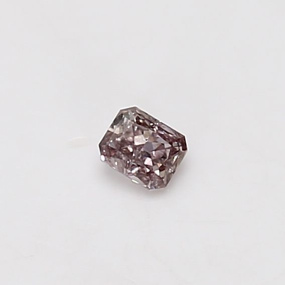 Radiant Fancy Brown Pink Natural Diamond 0.13ct loose diamond
