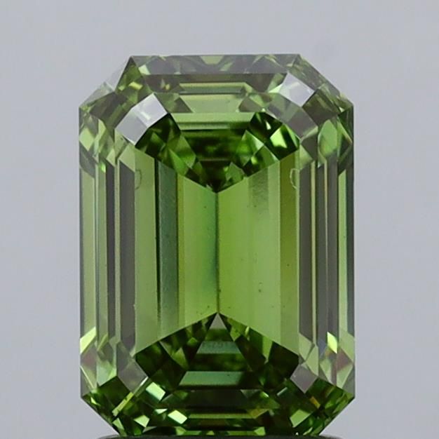 Emerald Fancy Vivid Green Lab-grown Diamond 1.88ct VS2 loose diamond