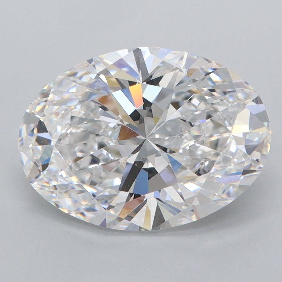 Oval Lab-Grown Diamond 3.16ct D FL