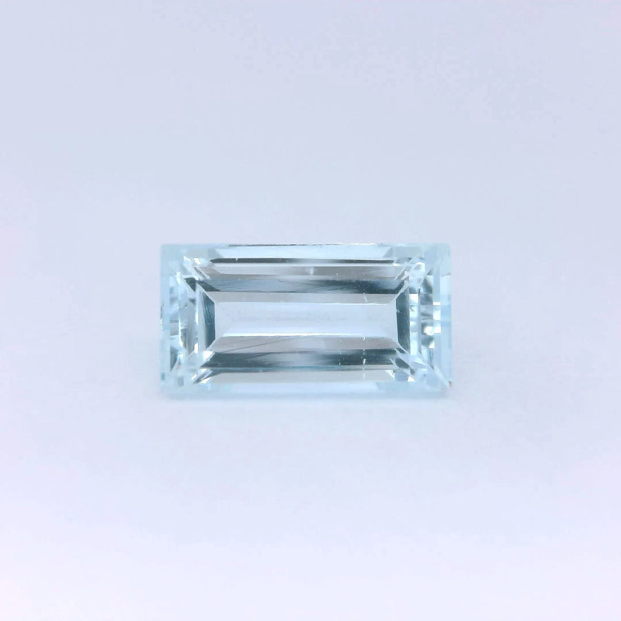 Baguette Blue Aquamarine 1.77ct loose gemstone