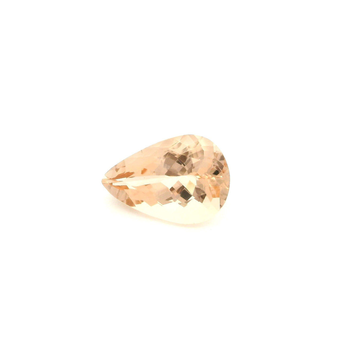 Pear Pink Morganite 2.82ct loose gemstone
