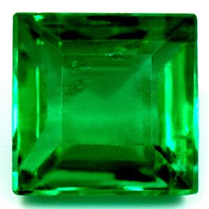 Square Green Emerald 1.66ct loose gemstone
