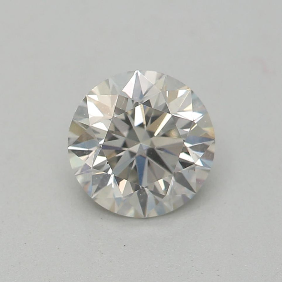 Round Faint Gray Natural Diamond 0.52ct SI1 loose diamond