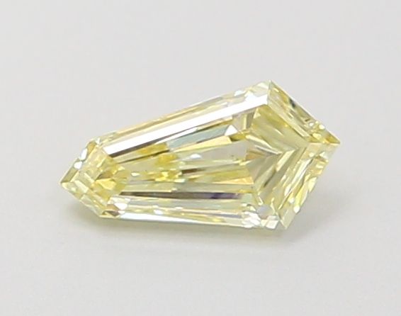 Shield Fancy Vivid Yellow Lab-grown Diamond 0.23ct VS1 loose diamond