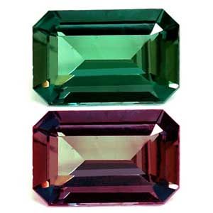 Emerald Green Alexandrite 0.18ct loose gemstone