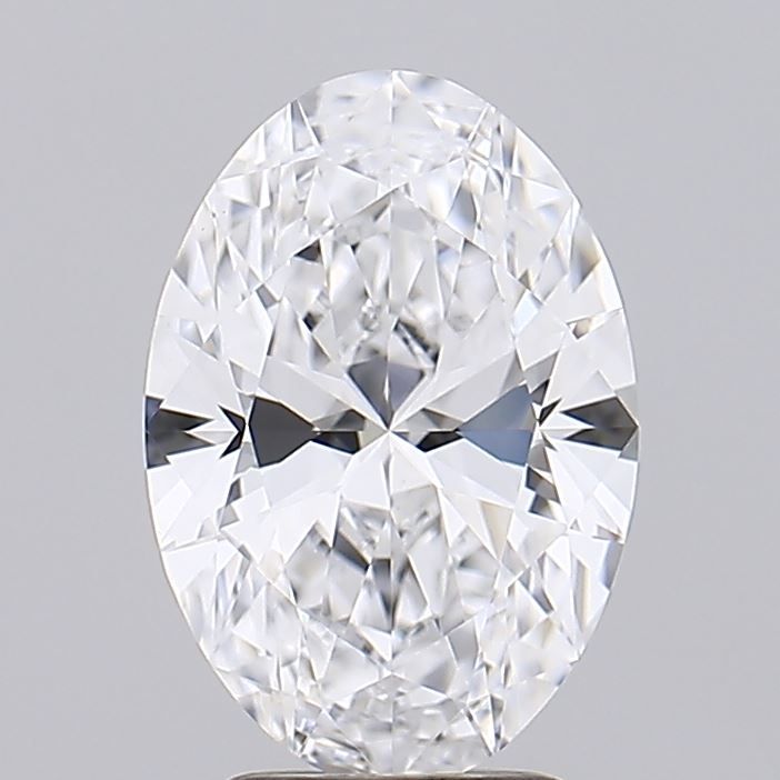 Oval Lab-Grown Diamond 2.12ct D VVS1