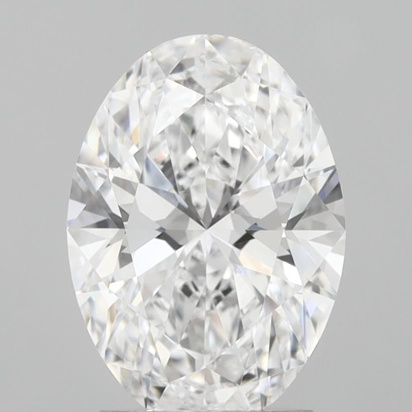 Oval Lab-Grown Diamond 2.40ct D IF