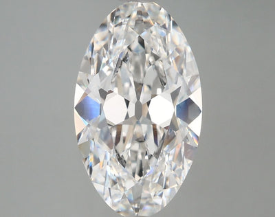 Oval Lab-Grown Diamond 3.79ct F VVS1 (IGI)