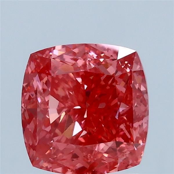 Cushion Fancy Vivid Pink Lab-grown Diamond 2.06ct VVS2 loose diamond