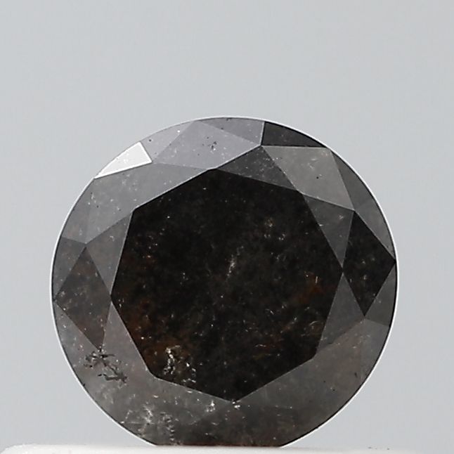 Round Salt And Pepper Natural Diamond 0.38ct VVS2 loose diamond