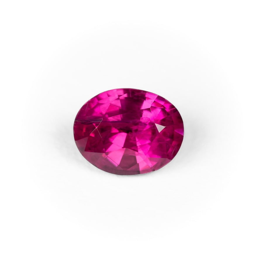 Oval Red Ruby 0.84ct loose gemstone