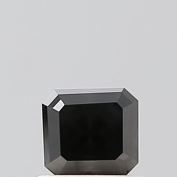 Asscher Salt And Pepper Natural Diamond 0.54ct VS1 loose diamond