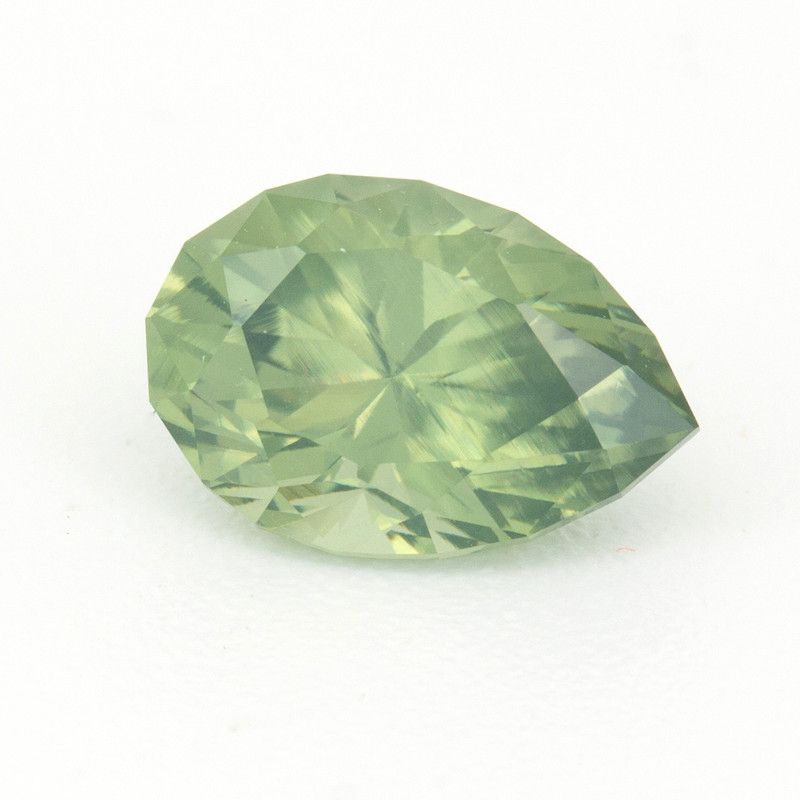 Pear Green Zircon 1.99ct loose gemstone