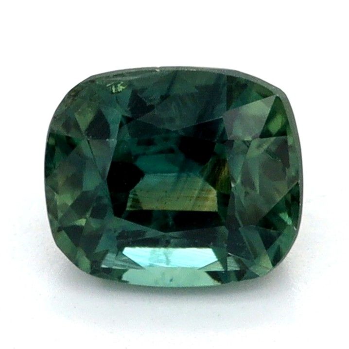 Cushion Teal Sapphire 0.77ct loose gemstone