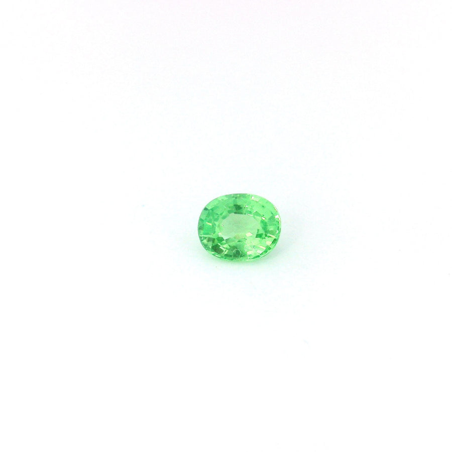 Oval Green Garnet 0.38ct loose gemstone