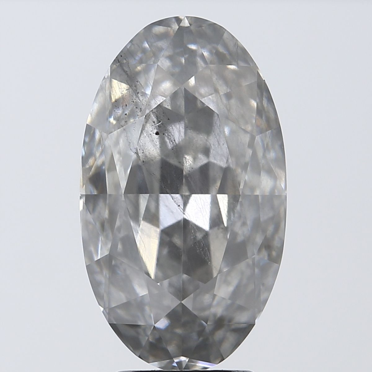 Oval Fancy Gray Natural Diamond 5.03ct loose diamond