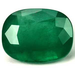 Cushion Green Emerald 4.17ct loose gemstone