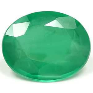 Oval Green Emerald 3.61ct loose gemstone