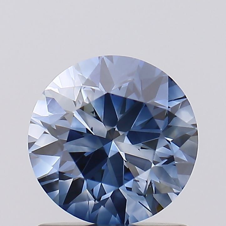 Round Fancy Vivid Blue Lab-grown Diamond 1.13ct VS2 loose diamond