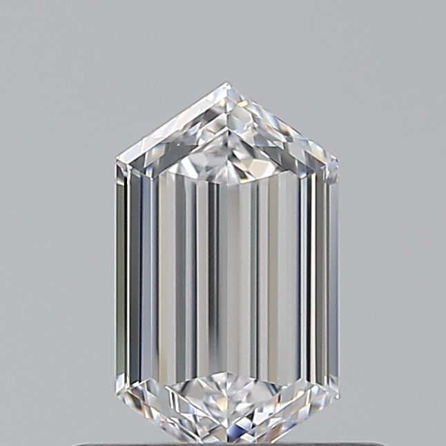 Hexagonal Natural Diamond 0.52ct D VVS1