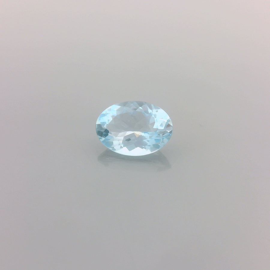 Oval Blue Aquamarine 0.69ct loose gemstone