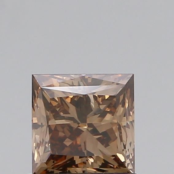 Princess Brown Natural Diamond 0.91ct SI1 loose diamond