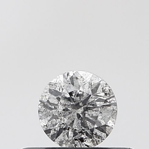 Round Salt And Pepper Natural Diamond 0.24ct VVS2 loose diamond