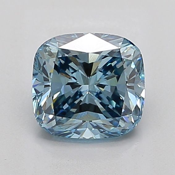 Cushion Fancy Vivid Blue Lab-grown Diamond 2.02ct VVS2 loose diamond