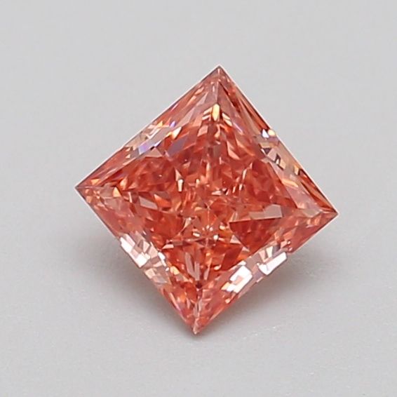 Princess Fancy Brown Lab-grown Diamond 0.52ct VS2 loose diamond