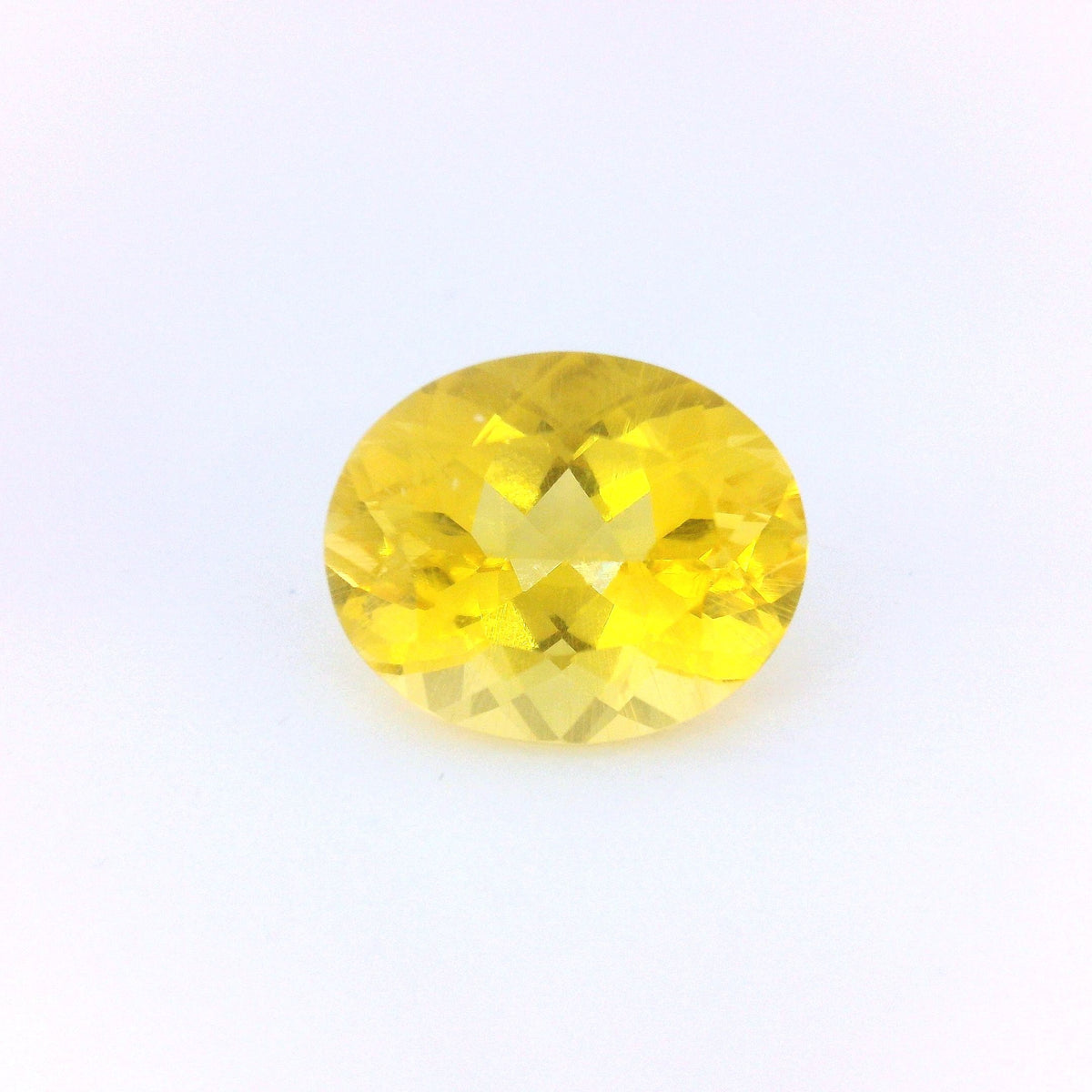 Oval Yellow Heliodor 3.18ct loose gemstone