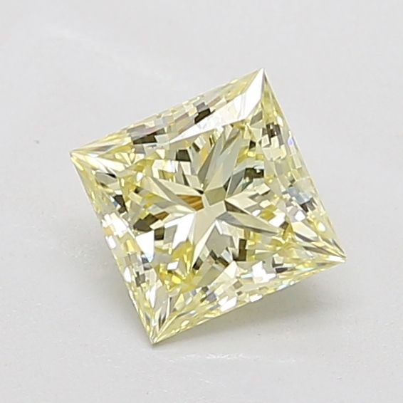 Princess Fancy Yellow Lab-grown Diamond 1.07ct VVS2 loose diamond