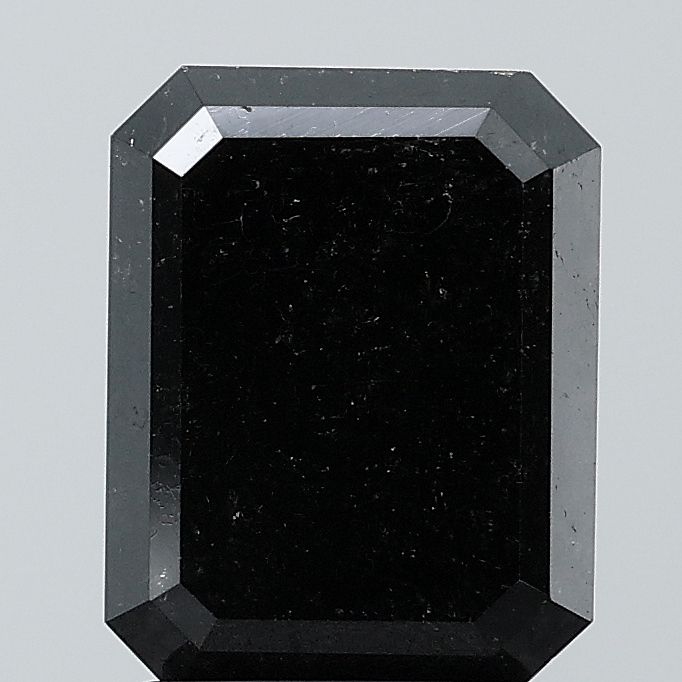 Emerald Black Natural Diamond 2.56ct VS1 loose diamond
