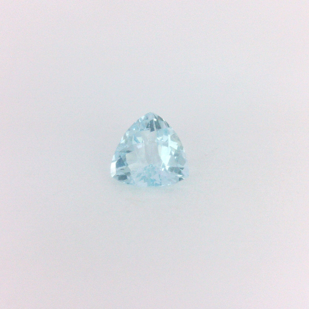 Triangular Blue Aquamarine 0.7ct loose gemstone
