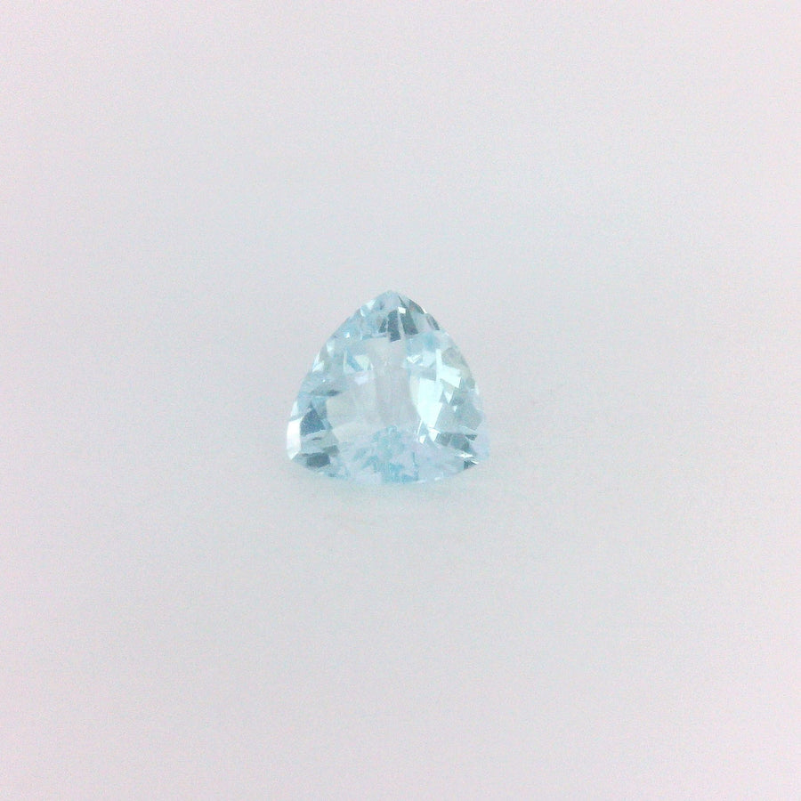 Triangular Blue Aquamarine 0.7ct loose gemstone
