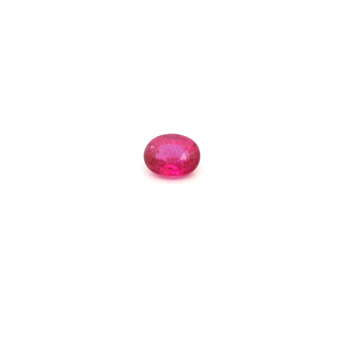 Oval Red Ruby 0.25ct loose gemstone