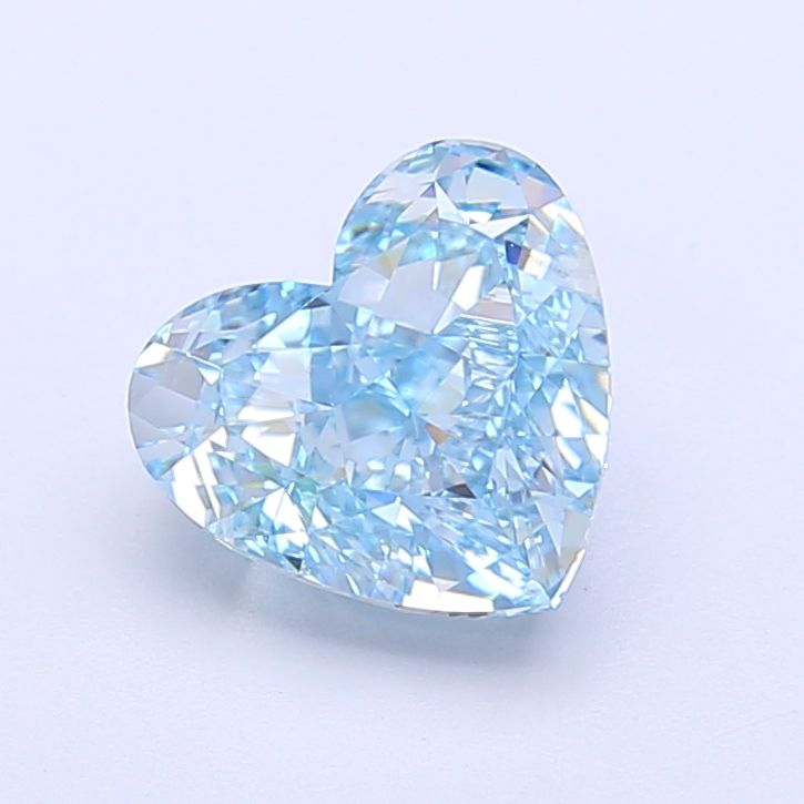 Heart Fancy Vivid Blue Lab-grown Diamond 1.88ct VVS2 loose diamond