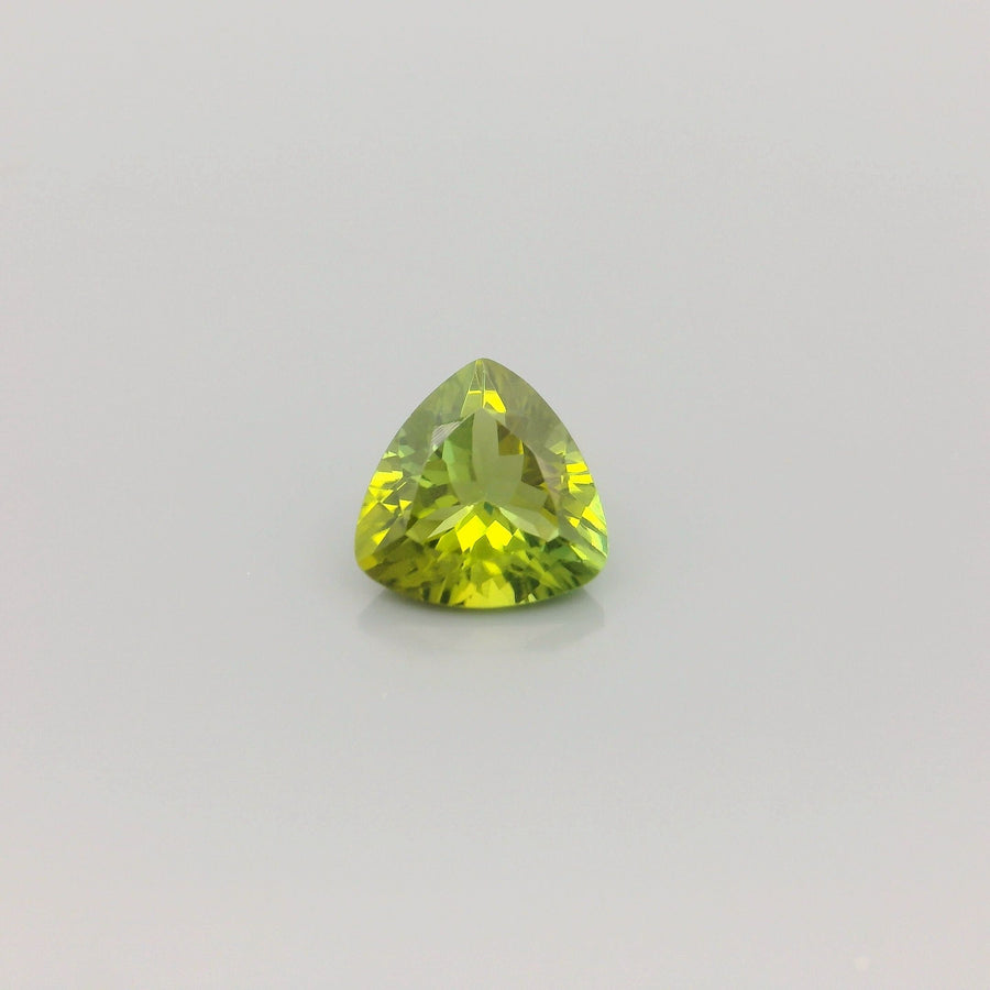 Triangular Green Tourmaline 1.65ct loose gemstone