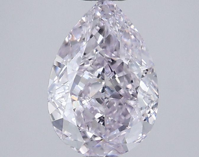 Pear Light Pink Natural Diamond 0.5ct VS2 loose diamond