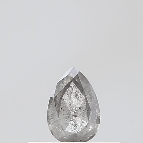 Pear Salt And Pepper Natural Diamond 0.22ct VVS1 loose diamond