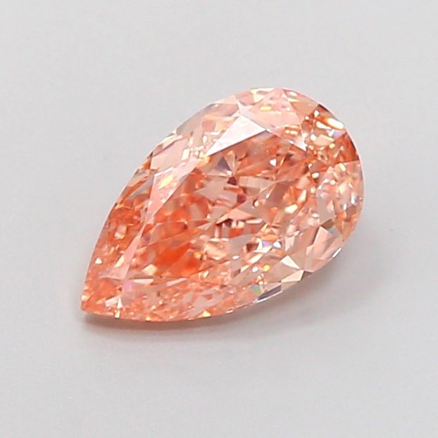Pear Fancy Intense Brownish Orange Lab-grown Diamond 1.56ct VS1 loose diamond