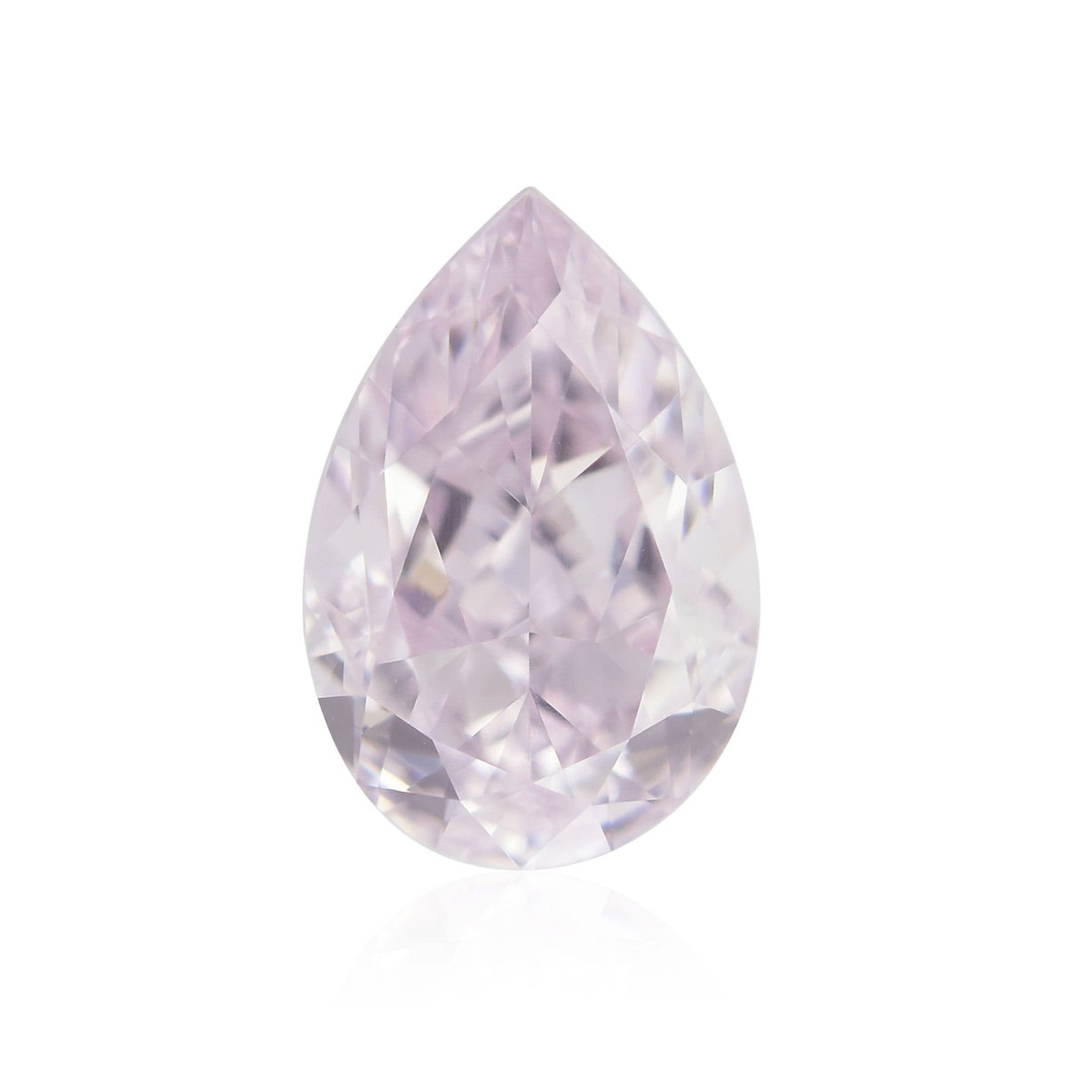 Pear Very Light Pink Natural Diamond 0.41ct VVS2 loose diamond