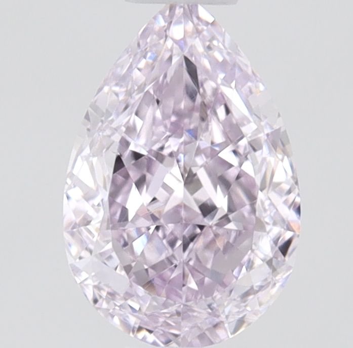Pear Fancy Pinkish Purple Natural Diamond 0.36ct VS2 loose diamond