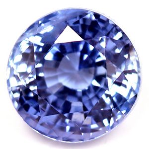 Round Blue Sapphire 3.03ct loose gemstone