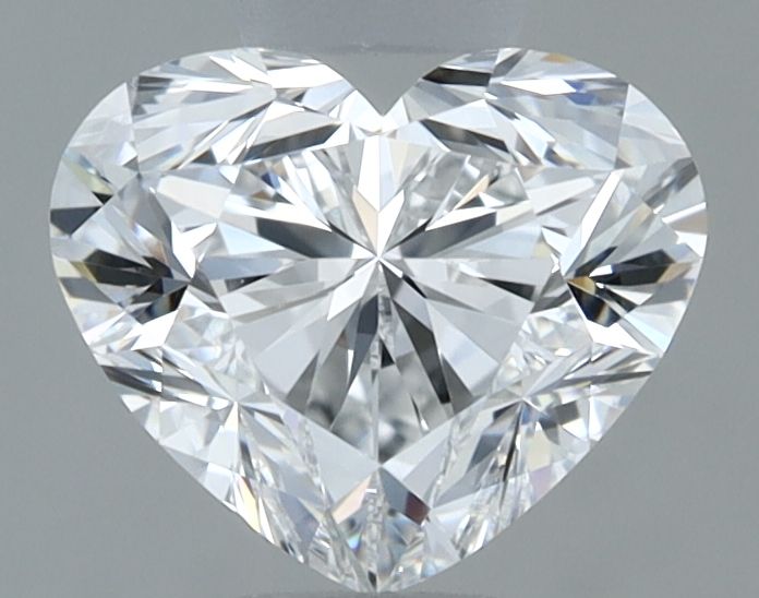 Heart Natural Diamond 1.00ct D VS2