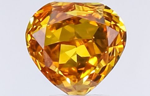 Rose Fancy Deep Yellow Orange Natural Diamond 0.24ct loose diamond