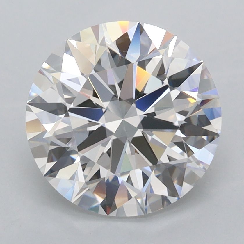 Round Lab-Grown Diamond 2.89ct D FL